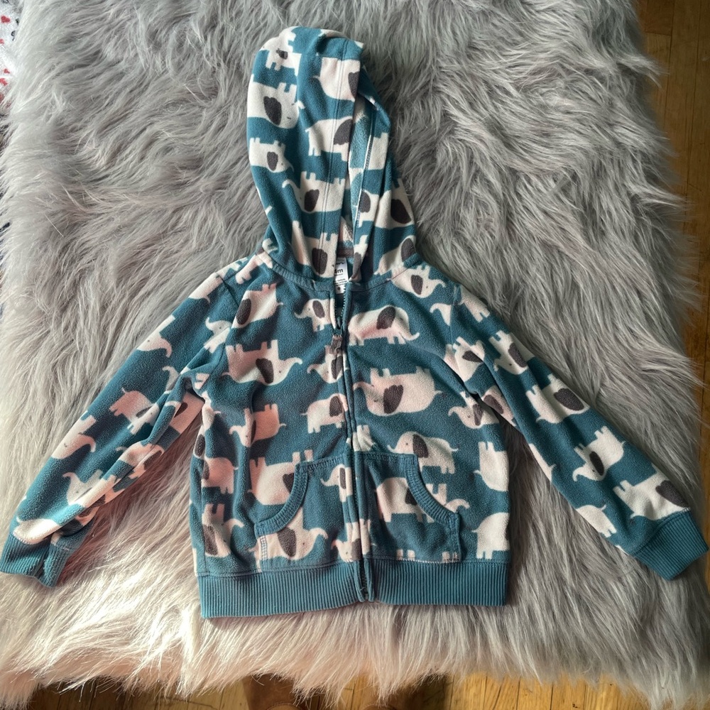 💕Carter's 24M Fleece Zip-up Bundle